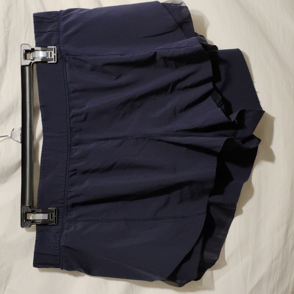 (D-12) SALE! Lululemon Athletica Navy Blue Shorts Worn 2X Max